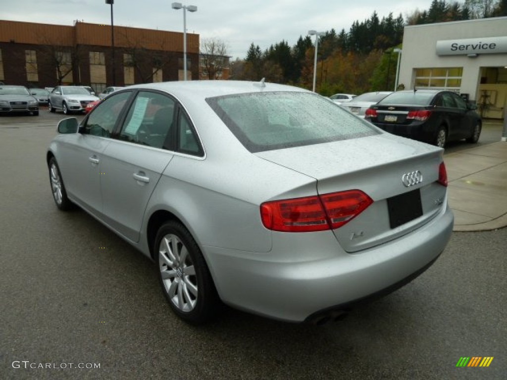 Ice Silver Metallic 2009 Audi A4 2.0T Premium quattro Sedan Exterior Photo #55877041