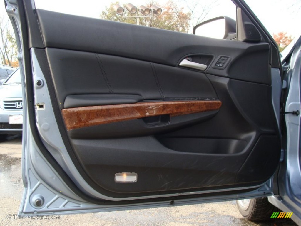 2011 Accord EX-L V6 Sedan - Celestial Blue Metallic / Black photo #17