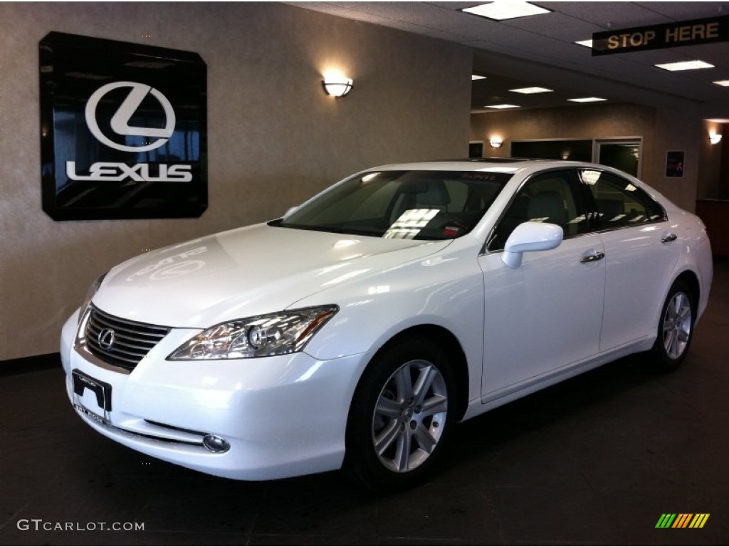 2009 ES 350 - Starfire Pearl White / Cashmere photo #3