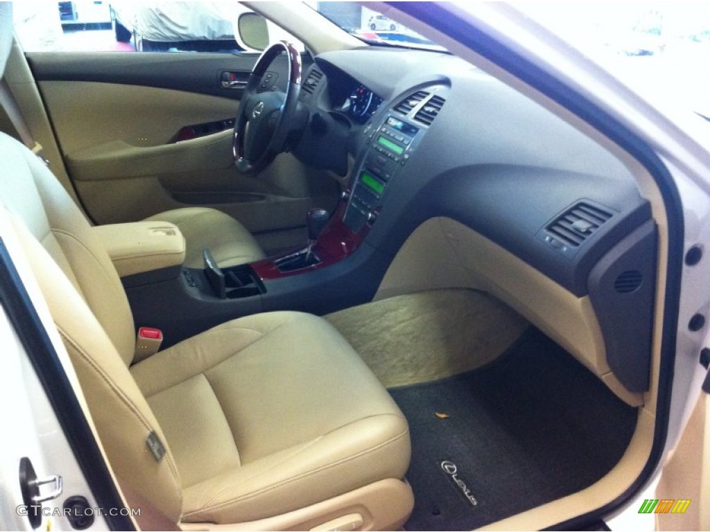 2009 ES 350 - Starfire Pearl White / Cashmere photo #7