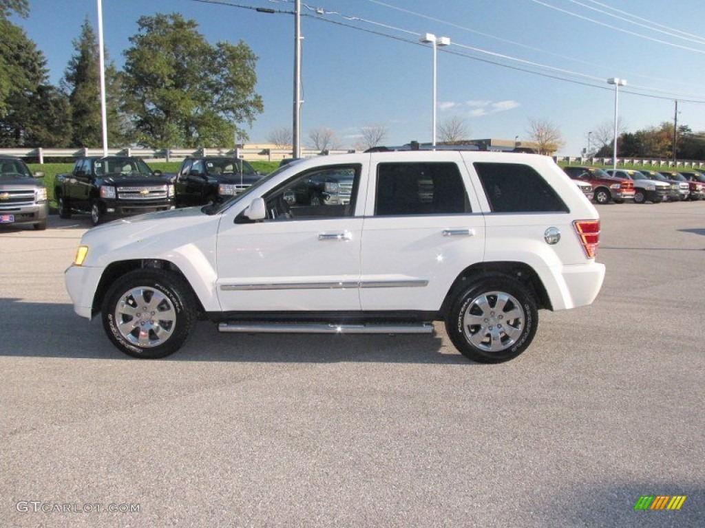 Stone White 2010 Jeep Grand Cherokee Limited 4x4 Exterior Photo #55879141