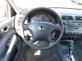 Gray 2003 Honda Civic LX Sedan Steering Wheel