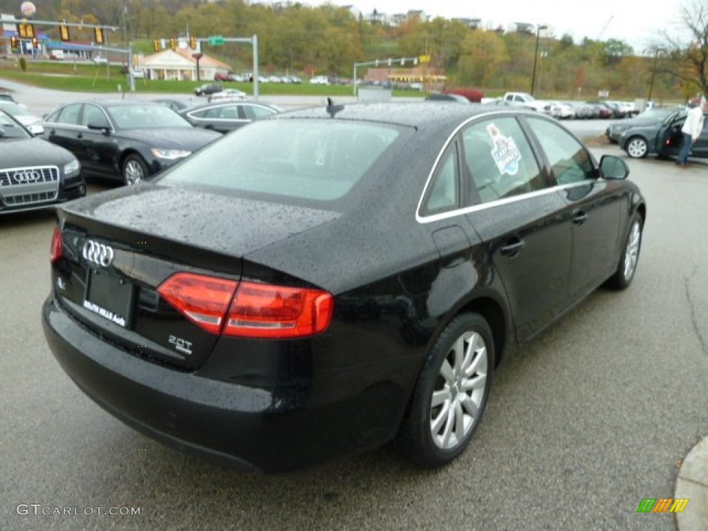 2009 A4 2.0T Premium quattro Sedan - Brilliant Black / Black photo #5