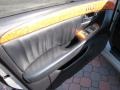 2002 Lexus LS Black Interior Door Panel Photo