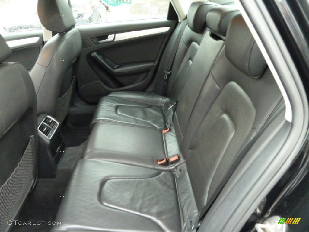 2009 A4 2.0T Premium quattro Sedan - Brilliant Black / Black photo #11