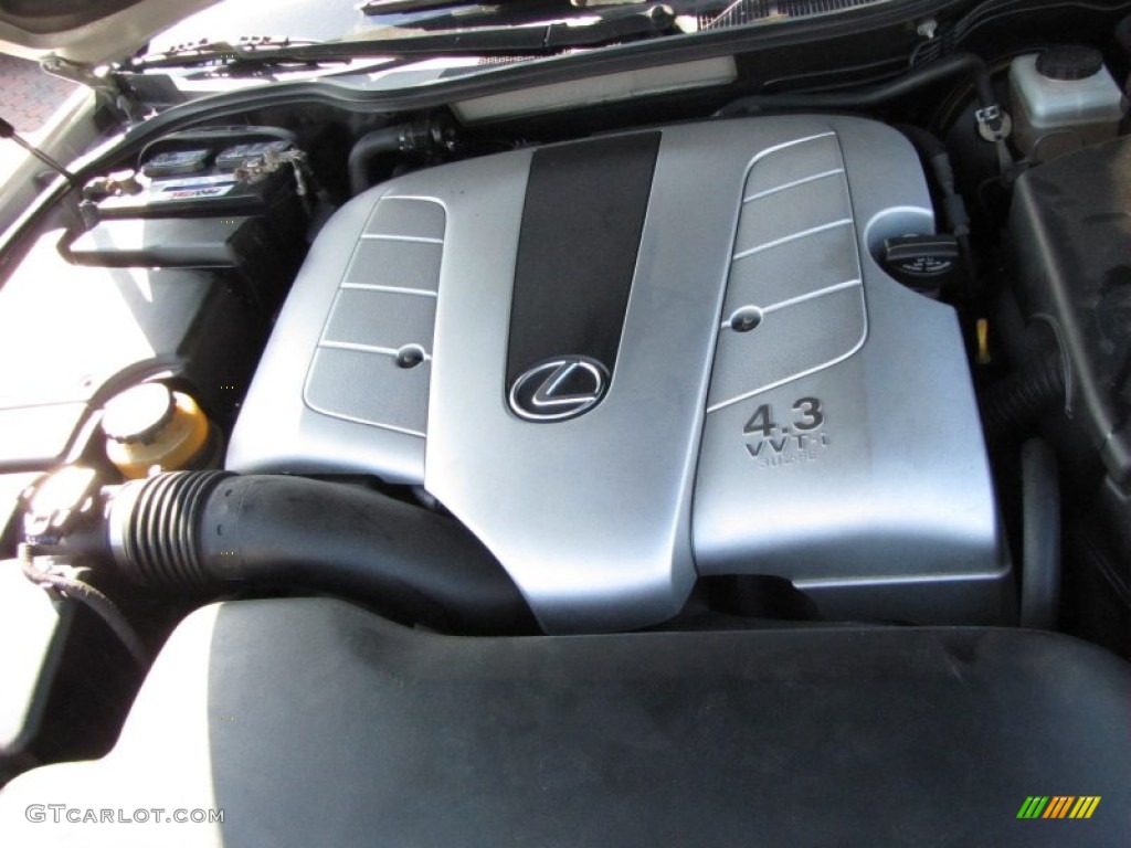 2002 Lexus LS 430 4.3 Liter DOHC 32 Valve VVT-i V8 Engine Photo #55880395