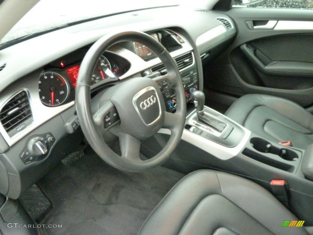 2009 A4 2.0T Premium quattro Sedan - Brilliant Black / Black photo #15