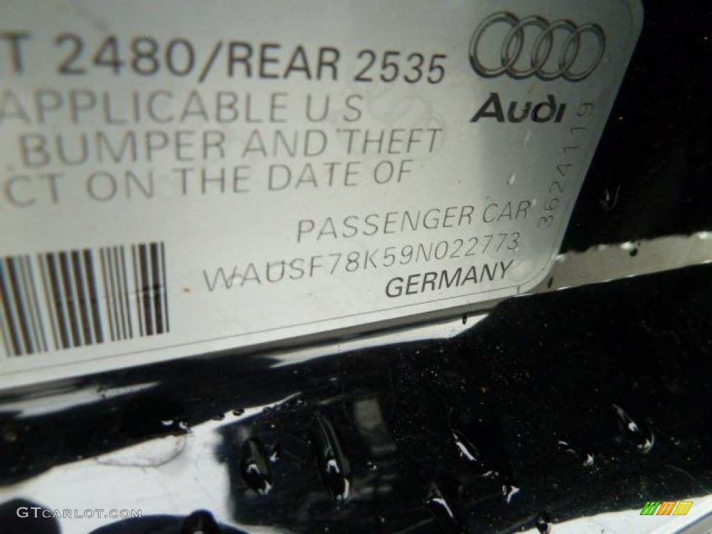 2009 A4 2.0T Premium quattro Sedan - Brilliant Black / Black photo #19