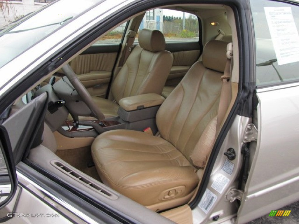 Tan Interior 2003 Mitsubishi Diamante LS Sedan Photo #55880547