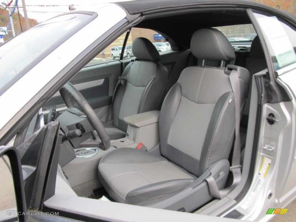 Dark Slate Gray/Light Slate Gray Interior 2008 Chrysler Sebring Touring Convertible Photo #55880947