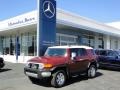 2010 Brick Red Toyota FJ Cruiser 4WD  photo #2