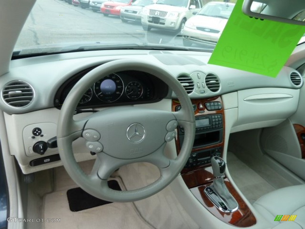 2004 Mercedes-Benz CLK 500 Coupe Ash Dashboard Photo #55881046