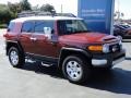 2010 Brick Red Toyota FJ Cruiser 4WD  photo #13