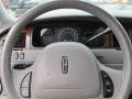2001 Lincoln Town Car Light Graphite Interior Steering Wheel Photo