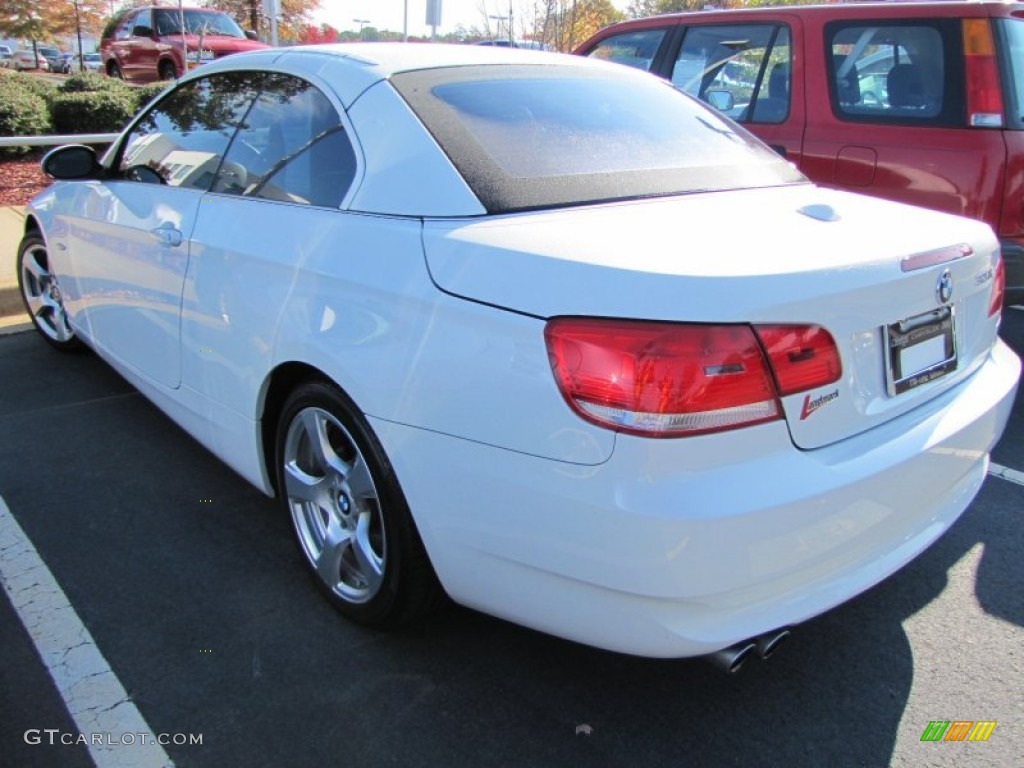 2008 3 Series 328i Convertible - Alpine White / Cream Beige photo #3