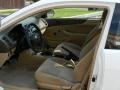 Ivory 2005 Honda Civic HX Coupe Interior Color