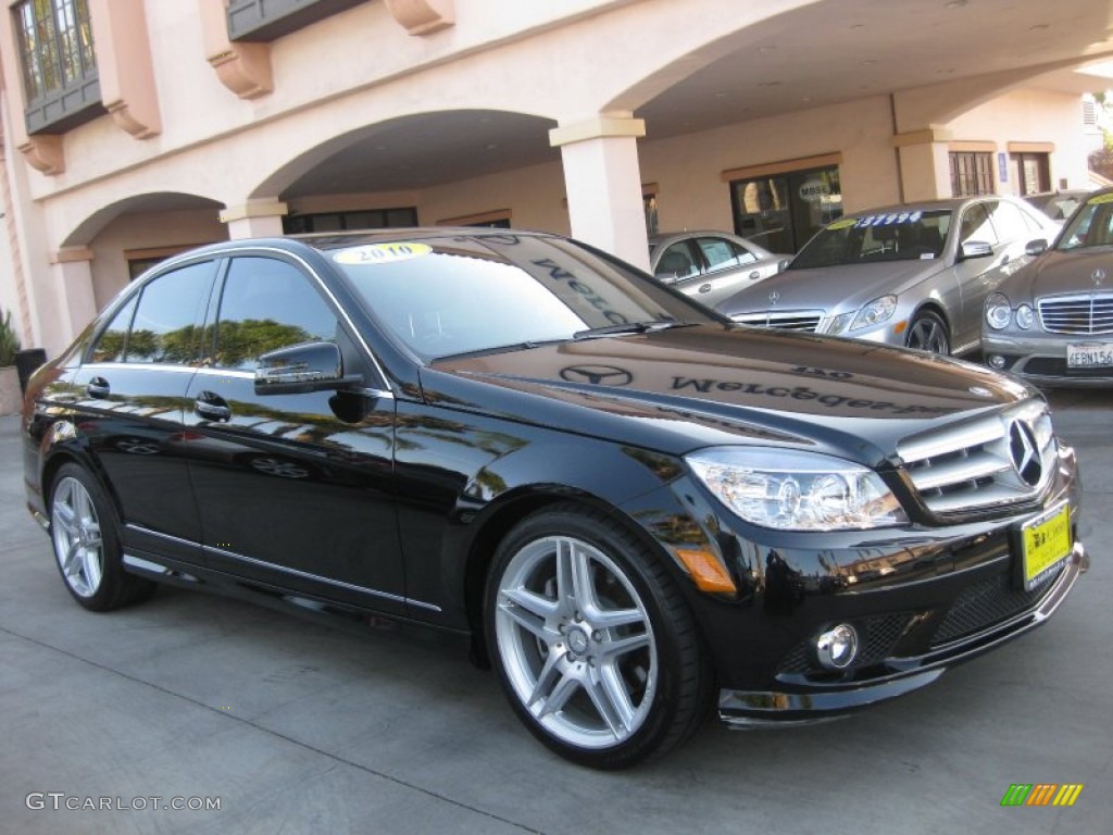 Black Mercedes-Benz C