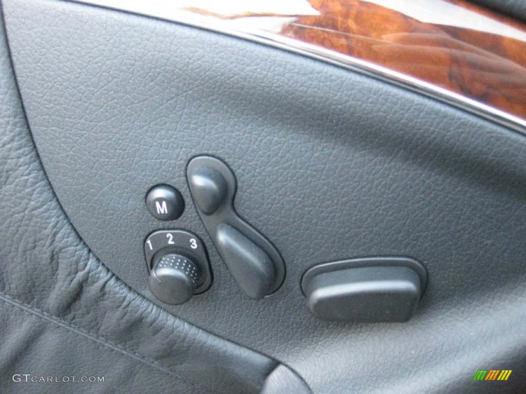 2009 CLK 350 Cabriolet - Black / Black photo #7