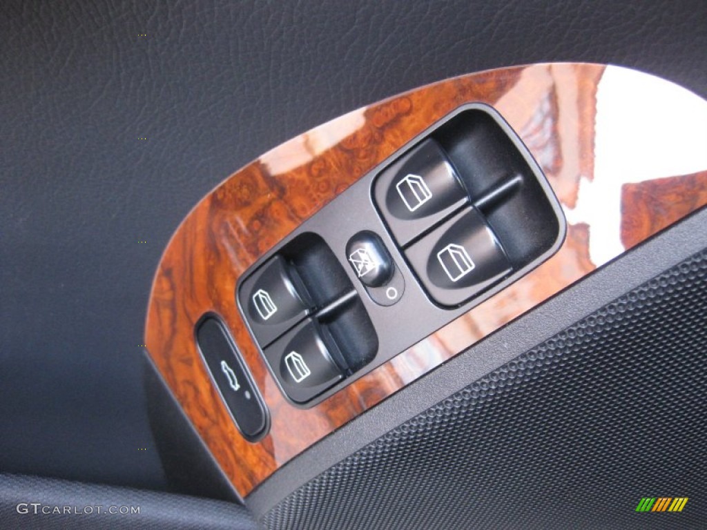 2009 CLK 350 Cabriolet - Black / Black photo #8