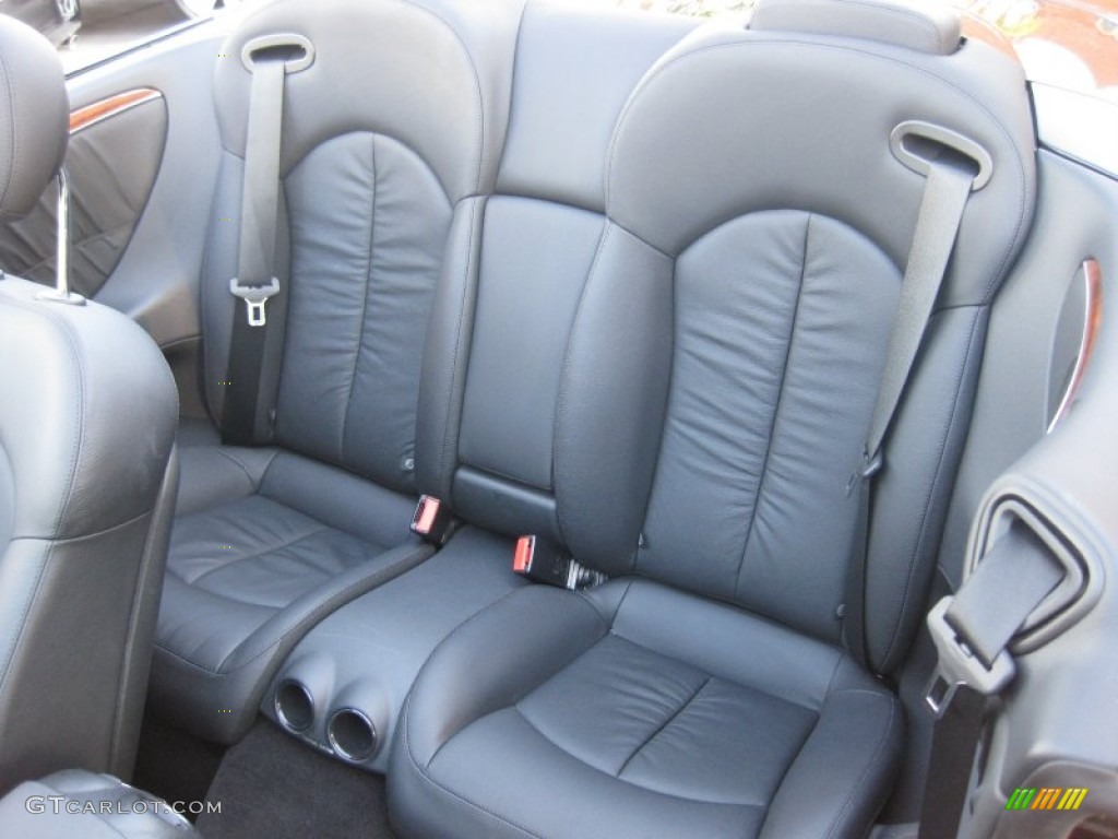 2009 CLK 350 Cabriolet - Black / Black photo #18