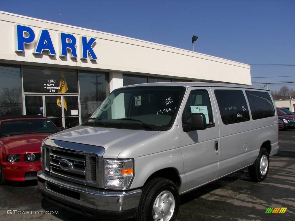 Silver Metallic Ford E Series Van