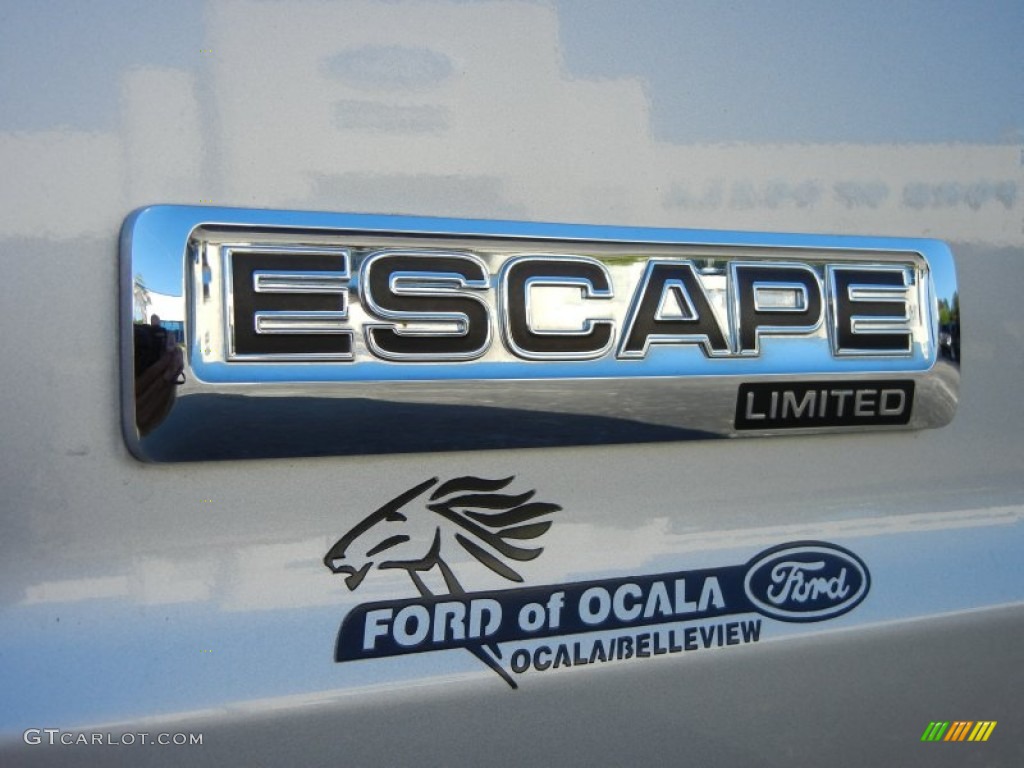 2008 Escape Limited - Silver Metallic / Charcoal photo #9