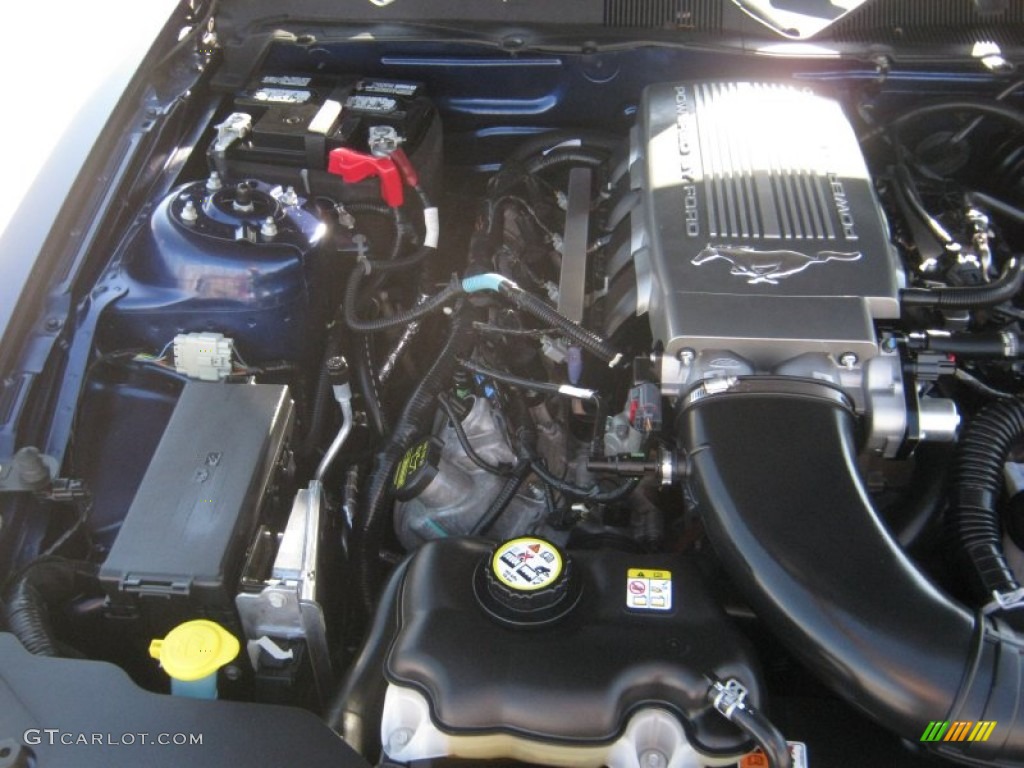 2010 Ford Mustang GT Premium Convertible 4.6 Liter SOHC 24-Valve VVT V8 Engine Photo #55884415