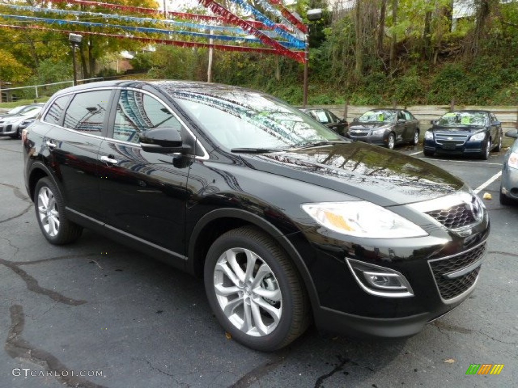 Brilliant Black 2012 Mazda CX-9 Touring AWD Exterior Photo #55884904