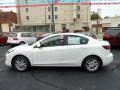  2012 MAZDA3 i Grand Touring 4 Door Crystal White Pearl Mica