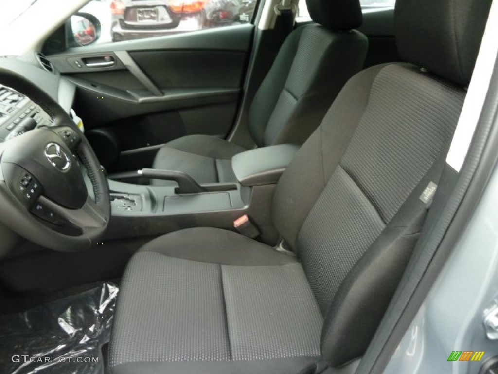 Black Interior 2012 Mazda MAZDA3 i Touring 4 Door Photo #55885246