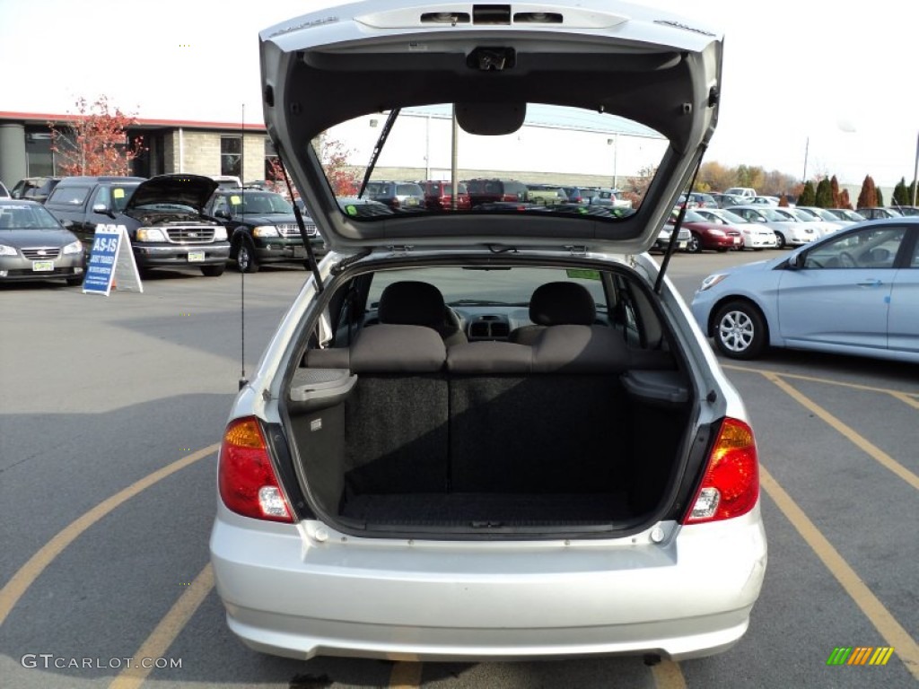 2005 Accent GLS Coupe - Silver Mist / Gray photo #9