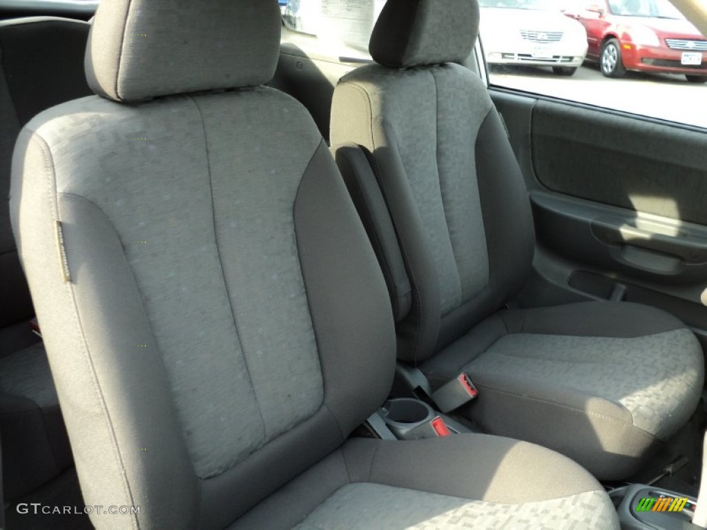 2005 Accent GLS Coupe - Silver Mist / Gray photo #25