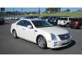 White Diamond Tricoat 2008 Cadillac STS V6 Exterior