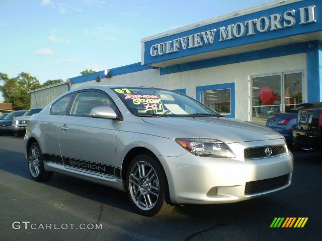 Classic Silver Metallic Scion tC