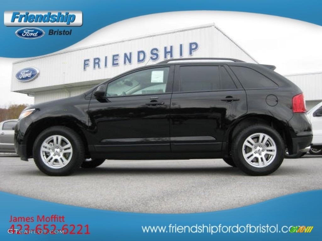 2012 Edge SE - Black / Charcoal Black photo #1