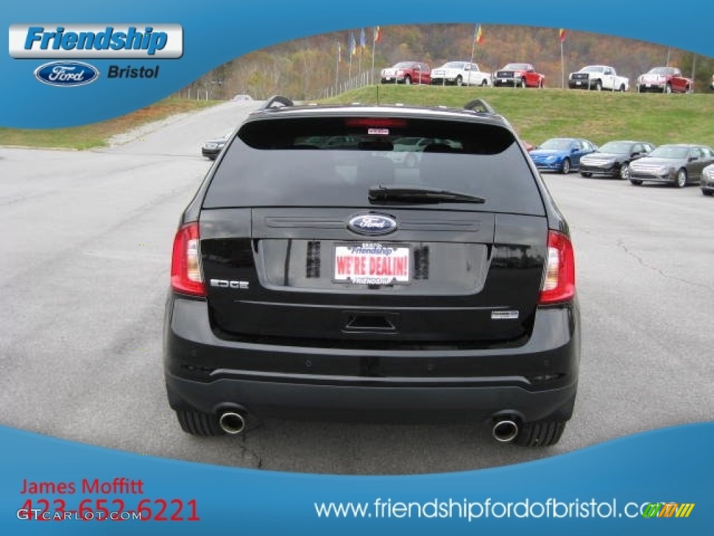 2012 Edge SE - Black / Charcoal Black photo #7