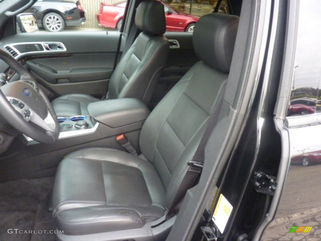 2011 Explorer Limited 4WD - Ebony Black / Charcoal Black photo #10