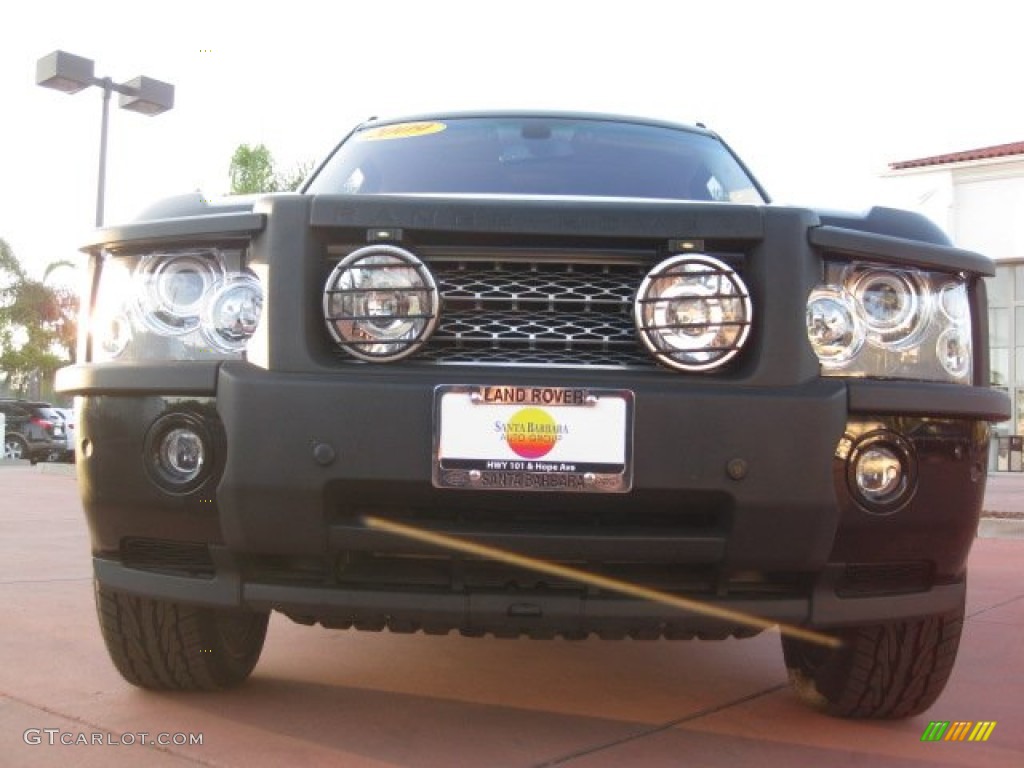 2009 Range Rover Supercharged - Santorini Black Metallic / Jet Black/Jet Black photo #2