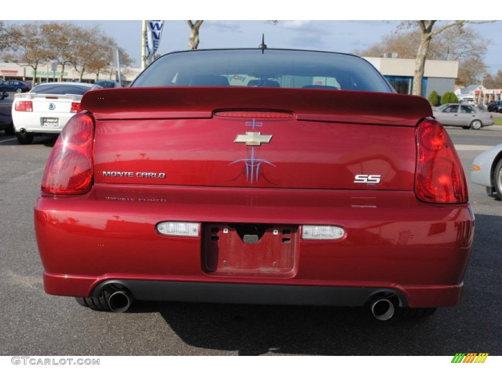 Red Jewel Tint Coat 2007 Chevrolet Monte Carlo SS Exterior Photo #55889101