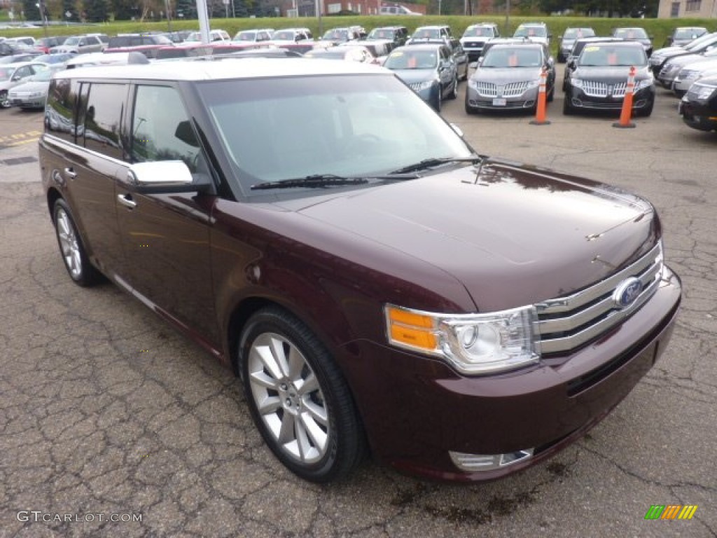 2012 Flex Limited EcoBoost AWD - Cinnamon Metallic / Charcoal Black photo #6