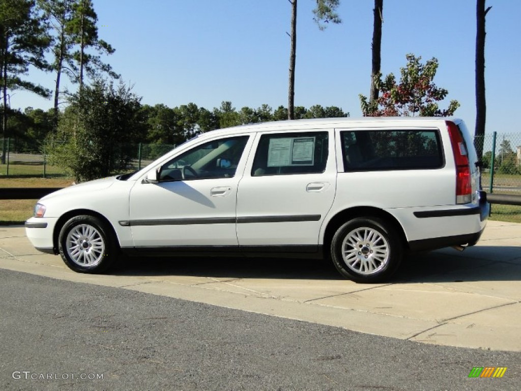 2004 V70 2.4 - Ice White / Beige/Light Sand photo #7
