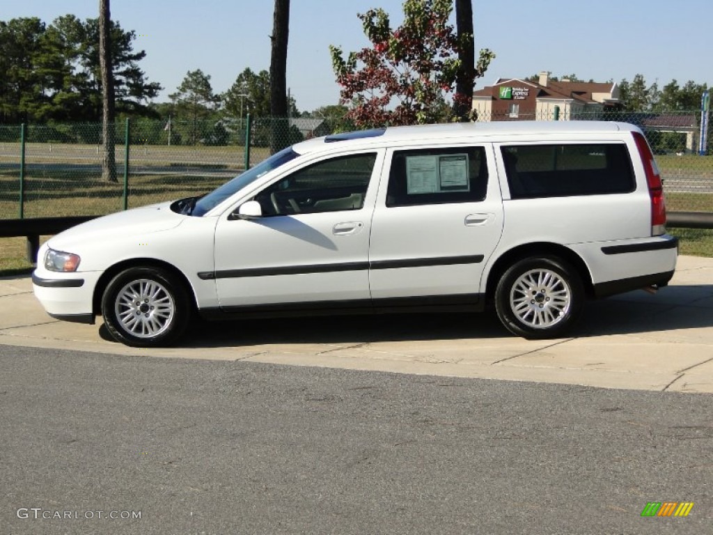 2004 V70 2.4 - Ice White / Beige/Light Sand photo #8