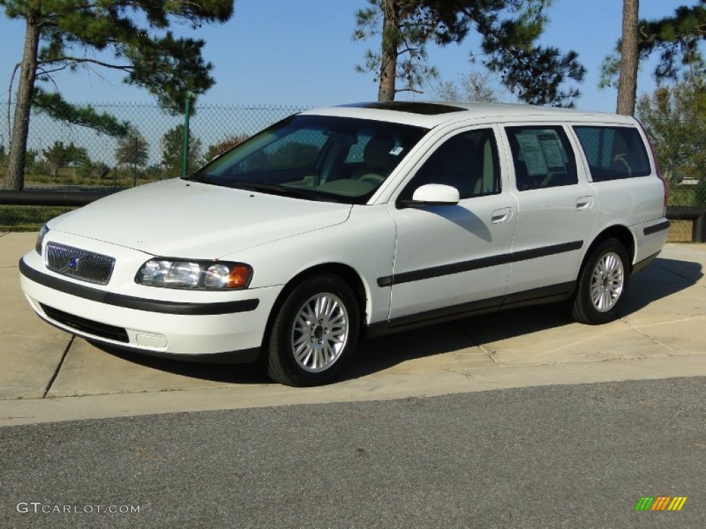 2004 V70 2.4 - Ice White / Beige/Light Sand photo #10