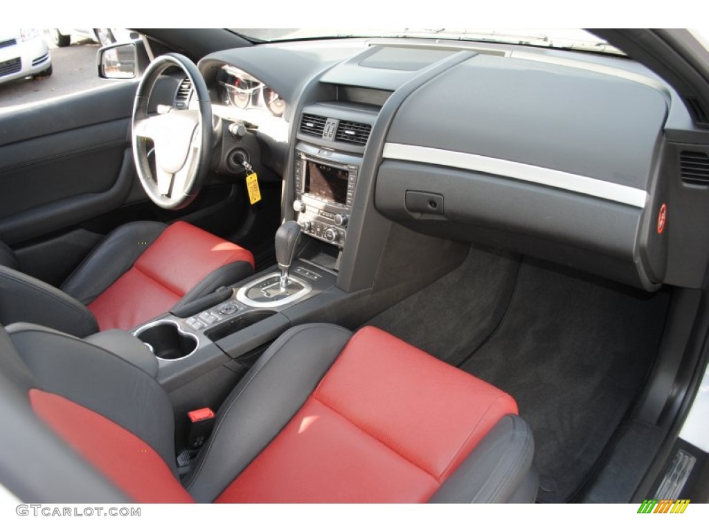 Onyx/Red Interior 2009 Pontiac G8 GT Photo #55889290