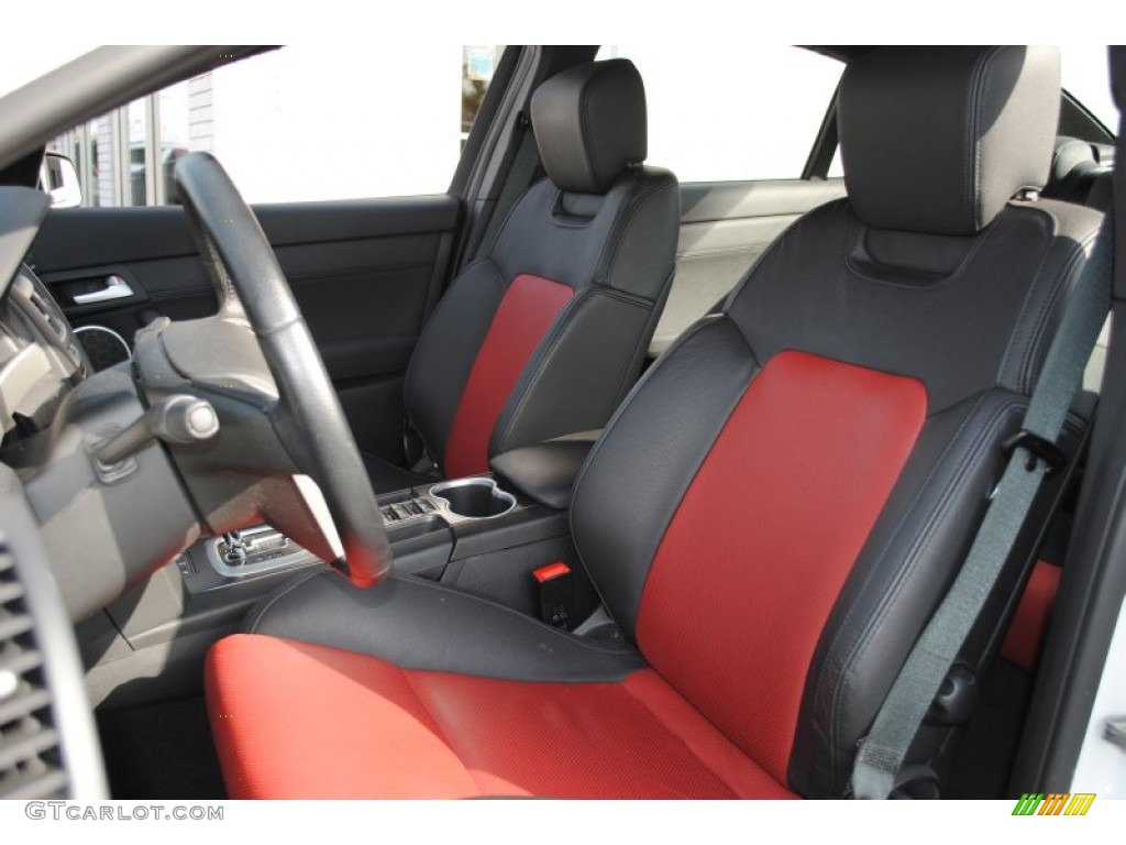 Onyx/Red Interior 2009 Pontiac G8 GT Photo #55889312