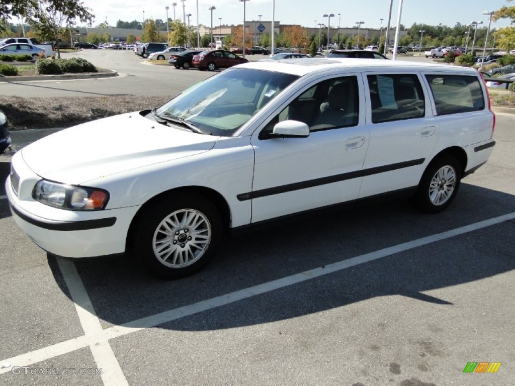 2004 V70 2.4 - Ice White / Beige/Light Sand photo #38