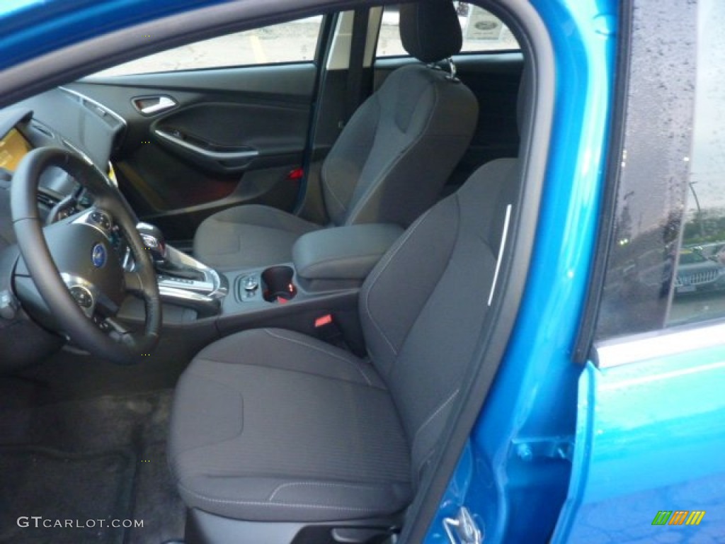 Charcoal Black Interior 2012 Ford Focus Titanium 5-Door Photo #55889529