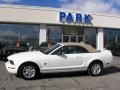 2009 Performance White Ford Mustang V6 Premium Convertible  photo #28