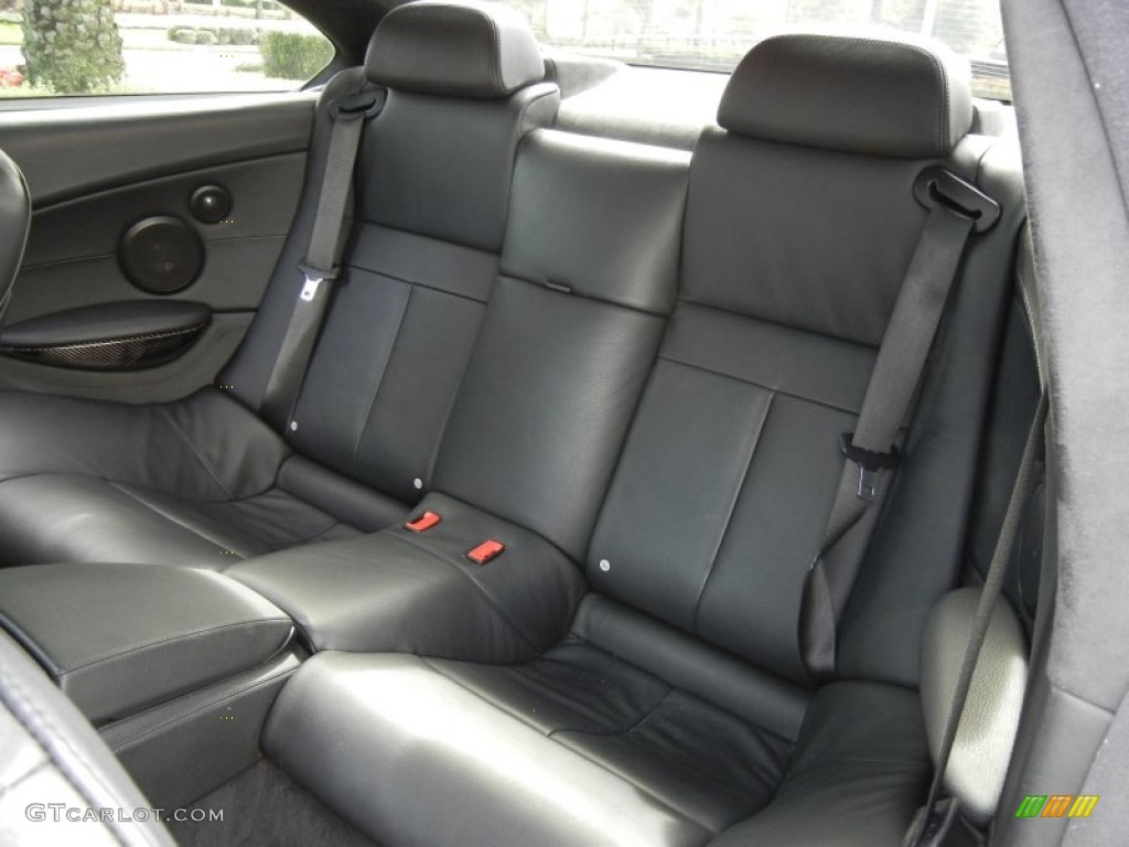 Black Interior 2007 BMW M6 Coupe Photo #55890717