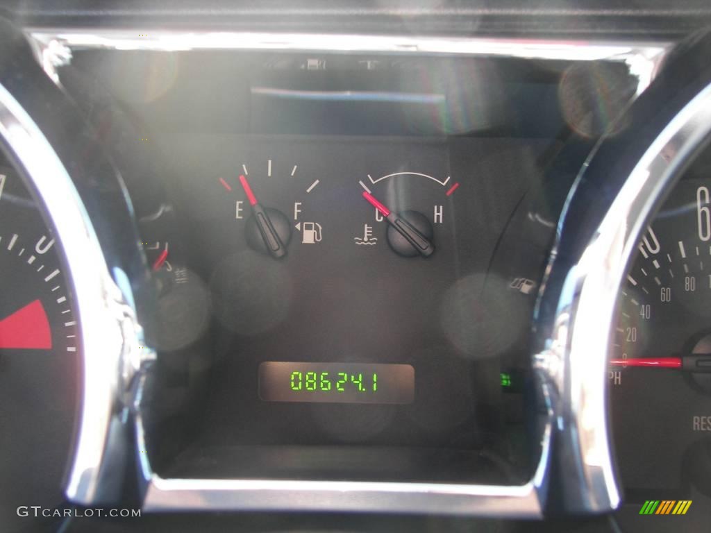 2009 Mustang V6 Coupe - Black / Light Graphite photo #14